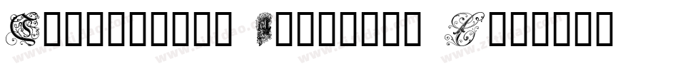 Ornamental Initials A字体转换